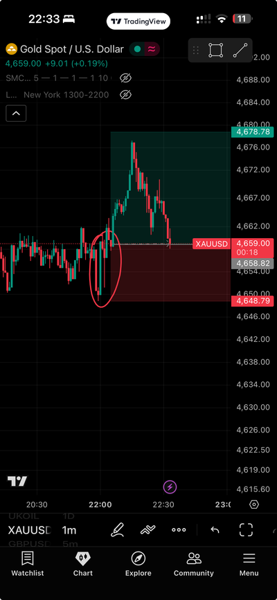 Trade posted live in the community